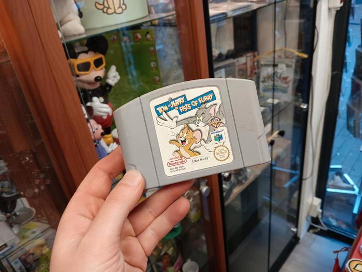 Tom & Jerry N64 Game - Fists of Furry, Spelcomputers en Games, Games | Nintendo 64, Gebruikt, Vechten, 1 speler, Vanaf 7 jaar