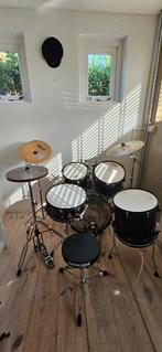 Drumstel compleet, Muziek en Instrumenten, Drumstellen en Slagwerk, Ophalen, Gebruikt