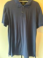 Hugo Boss polo maat L donkerblauw, Ophalen of Verzenden, Zo goed als nieuw, Blauw