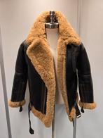 Irvin lammy coat pilotenjas NIEUW - heren maat S - lamsleer, Bruin, Irvin, Nieuw, Ophalen of Verzenden