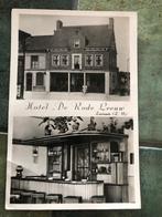 Zuidzande Hotel de Rode Leeuw, Verzamelen, Ansichtkaarten | Nederland, Ophalen of Verzenden, 1960 tot 1980, Ongelopen, Zeeland