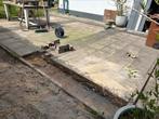 6x4m Zand en tegels. Gratis op te halen. In Kranenburg., Tuin en Terras, Ophalen, Gebruikt, Overige materialen