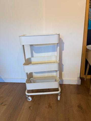 IKEA Karretje - Mat Wit Staal - Amsterdam West beschikbaar voor biedingen