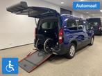 Peugeot Rifter L2 Rolstoelauto Automaat 5+1, Auto's, Peugeot, Automaat, 12 maanden, Gebruikt, Zwart