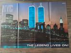 Poster: New York City - The legend lives on!, Verzamelen, Ophalen of Verzenden, Zo goed als nieuw, A1 t/m A3