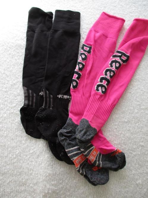 2 paar hockey sokken oa Reece roze en zwart maat 36 - 40, Sport en Fitness, Hockey, Gebruikt, Kleding, Ophalen of Verzenden