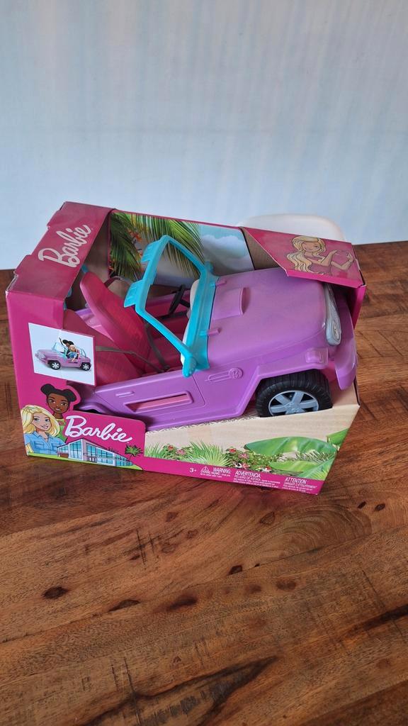Barbie Jeep, Kinderen en Baby's, Speelgoed | Overig, Zo goed als nieuw, Jongen of Meisje, Ophalen of Verzenden