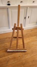 Grote houten schildersezel te koop 1.07m hoog, Ophalen, Gebruikt, Ezel