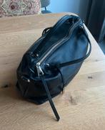 Smaak zwarte tas met goudkleurige accenten, Ophalen of Verzenden, Zo goed als nieuw, Zwart, Handtas