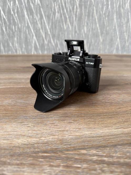 Zeer mooie Fujifilm X-T20 systeemcamera + 18-55mm lens, Audio, Tv en Foto, Fotocamera's Digitaal, Zo goed als nieuw, Fuji, Geen optische zoom