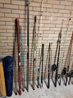 Grote partij hengels en bijbehoren, Watersport en Boten, Ophalen, Gebruikt, Overige typen