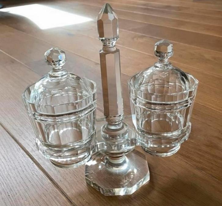 Antiek Zuurstel voor Augurken & Uitjes, Antiek en Kunst, Antiek | Glas en Kristal, Ophalen of Verzenden