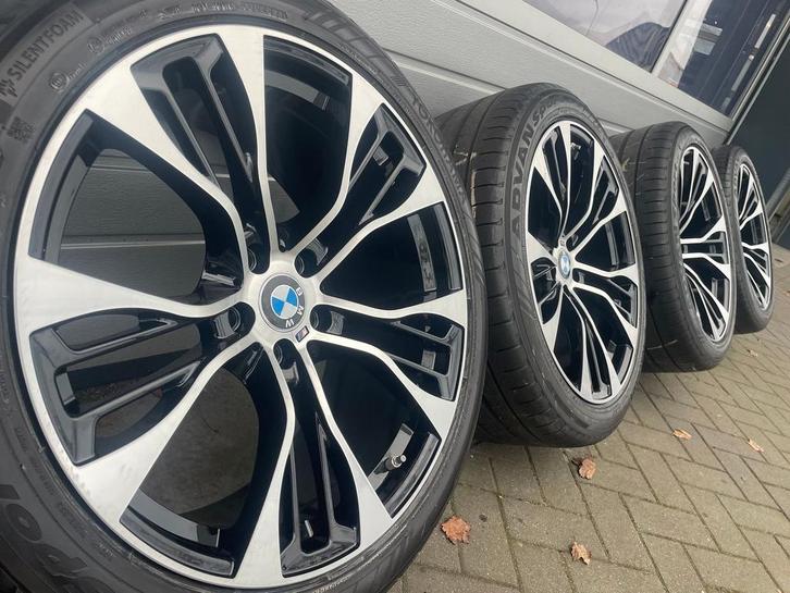 nieuwe set 21 inch BMW X5 E70 F15 E71 X6 F16 breedset velgen, Auto-onderdelen, Banden en Velgen, Banden en Velgen, Zomerbanden