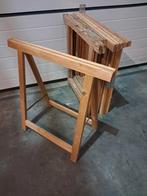 6 degelijke houten schragen, Ophalen, Gebruikt, Overige typen, Minder dan 2 meter