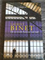 Laurent Binet - De zevende functie van taal, Ophalen of Verzenden, Zo goed als nieuw, Laurent Binet