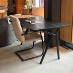 bureau zwart eiken inclusief luxe stoel, Ophalen, Nieuw