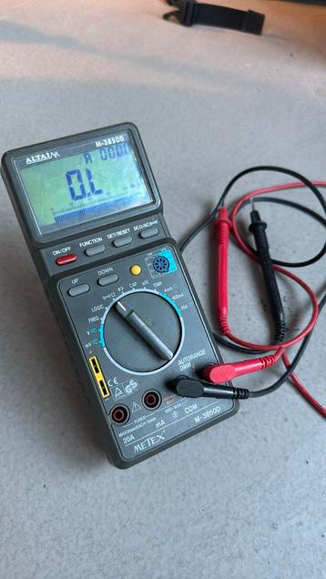 auto multimeter Altai M3850D Metex in goede staat beschikbaar voor biedingen