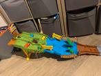 Hot wheels monster trucks set racebaan, Ophalen of Verzenden, Zo goed als nieuw, Handmatig, Hot Wheels