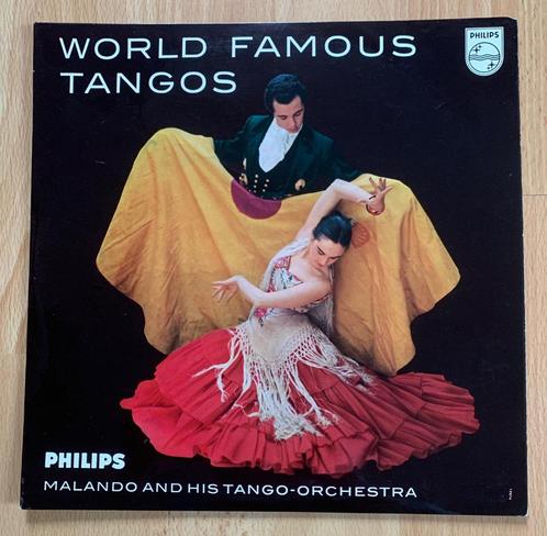 Malando - World Famous Tangos EP, Cd's en Dvd's, Vinyl | Wereldmuziek, Gebruikt, Overige formaten, Ophalen of Verzenden