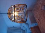 Rotan lamp, Ophalen of Verzenden, Zo goed als nieuw, Rond