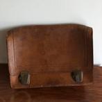 Oud leren schooltasje., Sieraden, Tassen en Uiterlijk, Tassen | Schooltassen, Ophalen of Verzenden, Bruin, Aktetas of Boekentas
