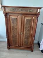 Houten meidenkast antiek   kast, Antiek en Kunst, Antiek | Meubels | Kasten, Ophalen