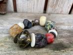 Prachtige vintage armband met edelstenen., Overige materialen, Ophalen of Verzenden, Zo goed als nieuw, Overige kleuren