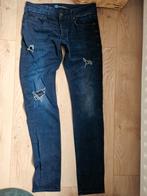 Rockerbox jeans 30 34 ripped, Ophalen of Verzenden, Gedragen, Blauw, W32 (confectie 46) of kleiner