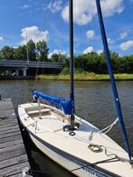 Polyvalk met rolfok en buitenboordmotor, Watersport en Boten, Open zeilboten, Ophalen, Gebruikt, 6 meter of meer, Polyvalk