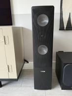 Canton Ergo 670DC Zwart, Audio, Tv en Foto, Luidsprekers, Gebruikt, 120 watt of meer, Front, Rear of Stereo speakers, Ophalen