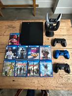 PlayStation 4 + 5 Controllers + 9 Spellen (Ruilen met Switch, Ophalen, Zo goed als nieuw, Met 3 controllers of meer, Met games