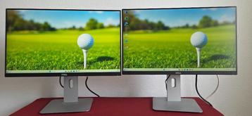 2x High Class Lcd's Dell UltraSharp U2414HB 2 HDMI 2 Display beschikbaar voor biedingen