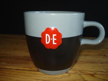 NIEUW - 1 DE Douwe Egberts koffie kopje - grijs zwart beschikbaar voor biedingen