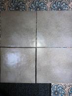 Vintage vloertegels, blauw/grijs 25x25 Villeroy & Boch, Ophalen, Keramiek, Zo goed als nieuw, 20 tot 40 cm