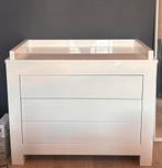 Commode Kidsmill hoogglans wit, Ophalen, 50 tot 70 cm, Opstaande rand, 100 cm of meer