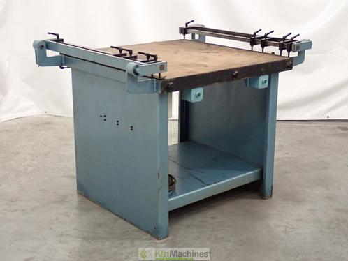 Aftekentafel zink | Zinkbewerking | Pneumatisch bediend |, Doe-het-zelf en Verbouw, Gereedschap | Overige machines, Gebruikt, Ophalen