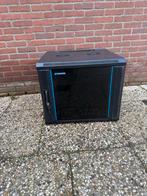 6U Patchkast met Glazen Deur, Ophalen, Gebruikt, Glas, Plaatstaal