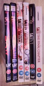 Saw Collectie (deel 1, 2, 3, 4, 6 en 7), Cd's en Dvd's, Dvd's | Horror, Vanaf 16 jaar, Ophalen, Zo goed als nieuw, Overige genres
