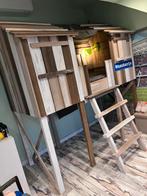Kidsfactory Boomhutbed - Avontuurlijk Slapen!, Kinderen en Baby's, 85 tot 100 cm, Ophalen of Verzenden, Zo goed als nieuw, Hoogslaper of Stapelbed