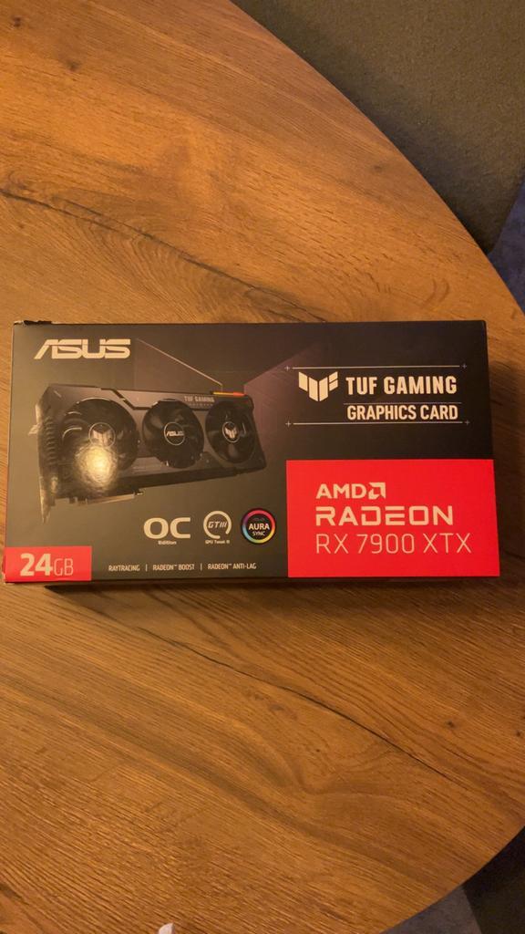 AMD Radeon RX 7900 XTX TUF Gaming 24GB videokaart, Computers en Software, Videokaarten, Zo goed als nieuw, AMD, PCI-Express 4.0