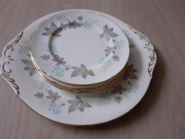 Vintage Engels gebakstel Paragon *eureka*, Antiek en Kunst, Antiek | Servies los, Ophalen of Verzenden