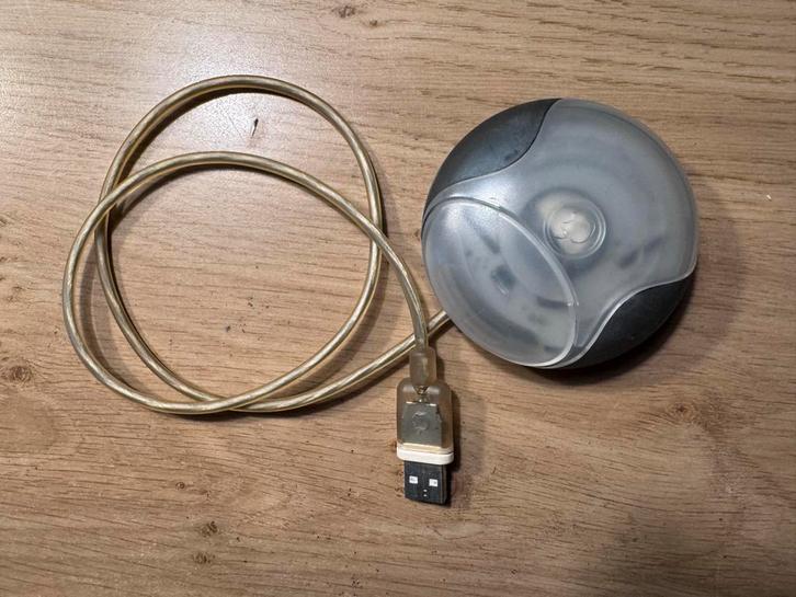 Apple M4848 USB Muis - Vintage!, Computers en Software, Muizen, Gebruikt, Muis, Rechtshandig, Bedraad, Ophalen of Verzenden
