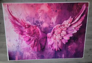 Roze engel vleugels fotodoek ~ NH9005 beschikbaar voor biedingen