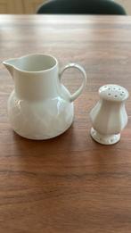 Rosenthal melkkannetje en zoutpotje, Ophalen of Verzenden, Zo goed als nieuw, Porselein