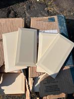 Twee dozen Duval wall tegeltjes crème, Nieuw, Minder dan 5 m², Wandtegels, Keramiek