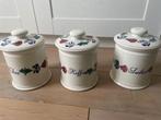 3 nieuwe voorraadpotten van Boerenbont, Ophalen, Nieuw