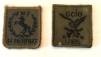 2 NED patches Willem Friso/ Mariniers, Ophalen of Verzenden, Landmacht, Nederland, Embleem of Badge