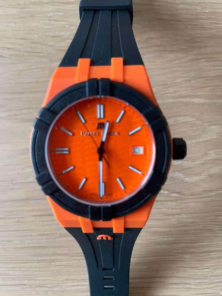 Maurice Lacroix Aikon tide orange edition, Sieraden, Tassen en Uiterlijk, Horloges | Heren, Nieuw, Overige merken, Verzenden