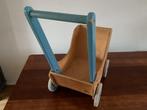 Houten Poppenwagen - Loopwagen, Kinderen en Baby's, Speelgoed | Buiten | Voertuigen en Loopfietsen, Ophalen, Gebruikt, Duwvoertuig