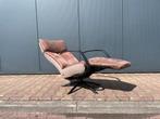 Nette bruine draaibare relax fauteuil / relax stoel, Huis en Inrichting, Fauteuils, Ophalen, Gebruikt, Minder dan 75 cm, Nvt
